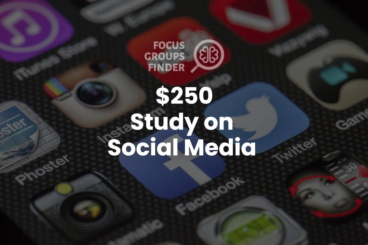 Paid Online Focus Group on Social Media (250)