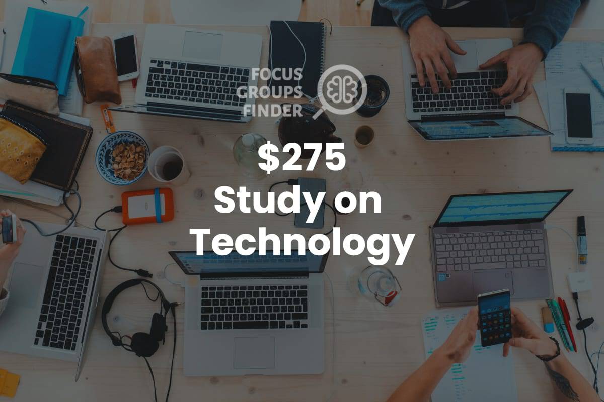 Paid Online Focus Group on Technology (275)