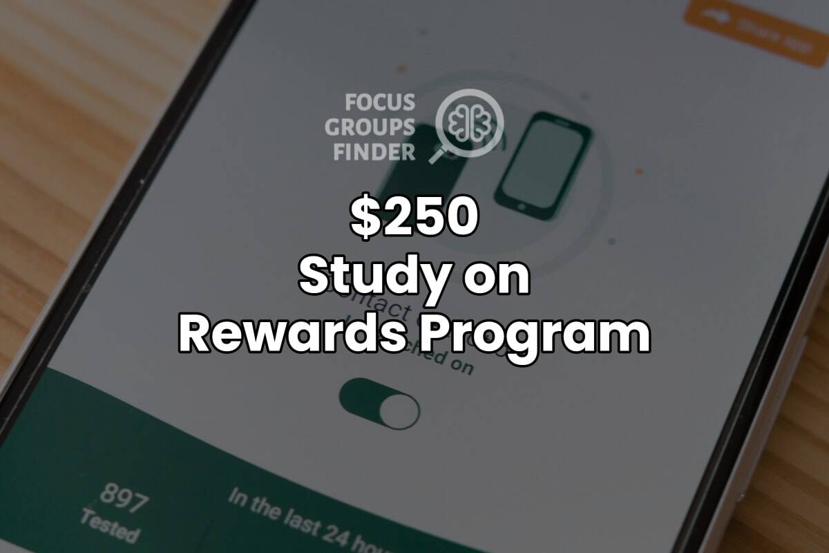 Paid Online Focus Group on Rewards Program ($250) - FG Finder